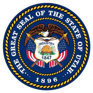 The Great Seal of the State of Utah logo